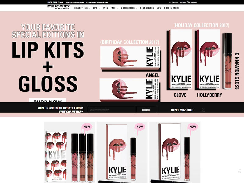 kyliecosmetics.com