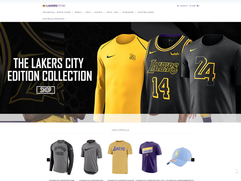 lakersstore.com